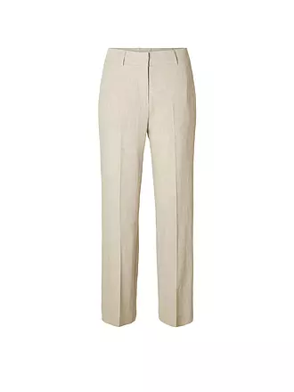 SELECTED FEMME | Pantalon en lin SLFTANIA-RITA | beige